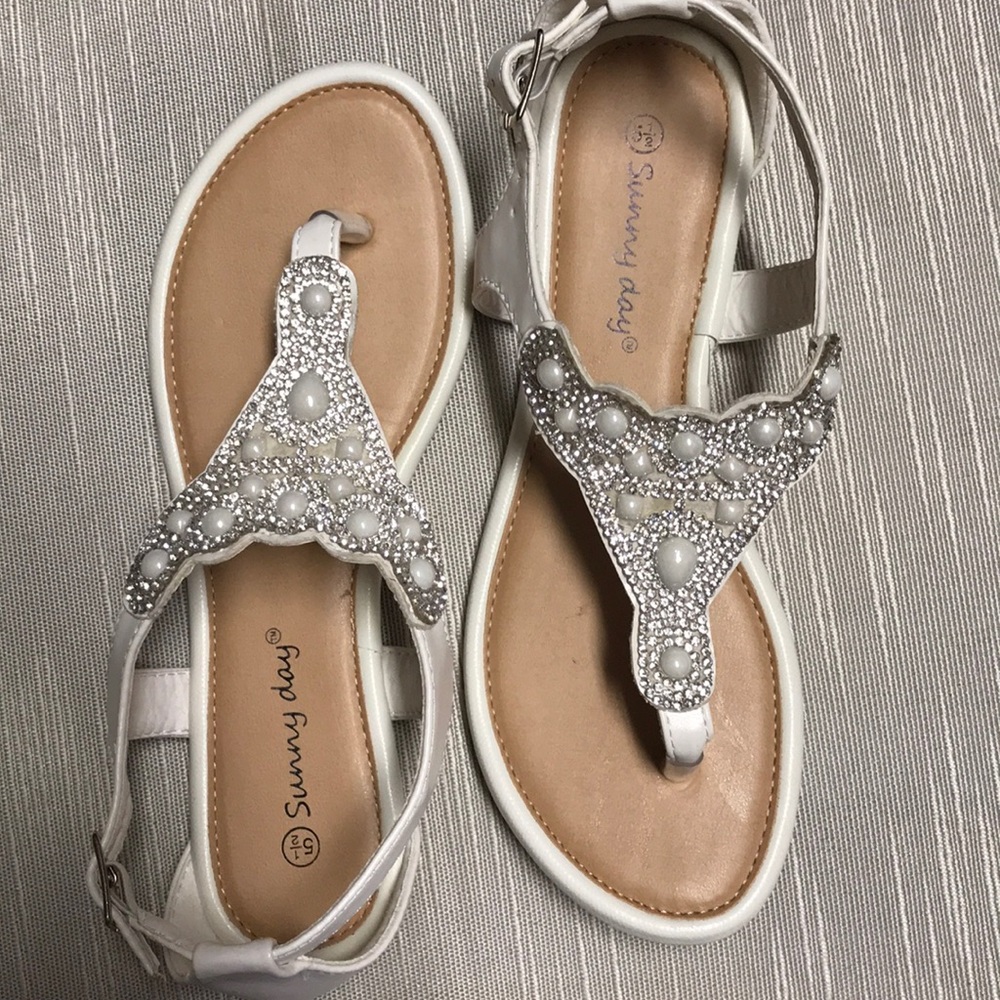 White Sandals